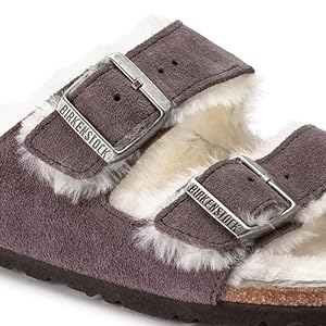 新品 BIRKENSTOCK ARIZONA SHEARLING Arizona Shearling Suede Leather Pink Clay | BIRKENSTOCK